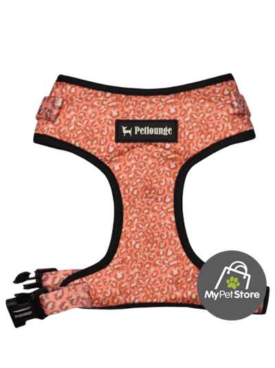 PETLOUNGE: ARNÉS PECHERA PINK LEOPARD