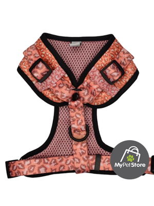 PETLOUNGE: ARNÉS PECHERA PINK LEOPARD