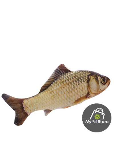 JUGUETE PEZ CARPA RELLENO CON CATNIP