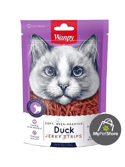 WANPY SOFT DUCK JERKY STRIPS